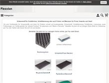 Tablet Screenshot of flexolan.com